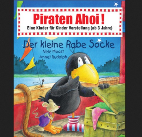 Der kleine Rabe Socke - Piraten Ahoi! - Karlsruhe - 15.06.2024 17:00