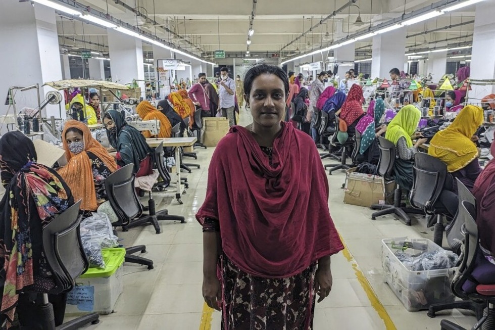 In Weil spricht Marijke Mulder von Femnet bre den Arbeitskampf von Textilarbeiterinnen im grobalen Kontext - Badische Zeitung TICKET