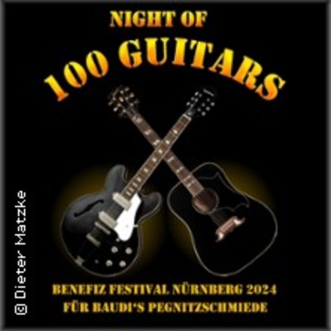 Night of 100 Guitars - Benefiz-Festival fr die Pegnitzschmiede - NRNBERG - 02.10.2024 18:15