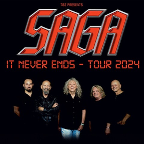 Saga - It Never Ends - Tour 2024 - Pratteln - 07.12.2024 20:00