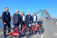 Velospot Basel verleiht Fahrrder jetzt auch in Weil am Rhein und Hningen