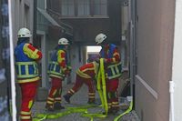 Kchenbrand am Mnsterplatz in Bad Sckingen &#8211; Feuer schnell unter Kontrolle