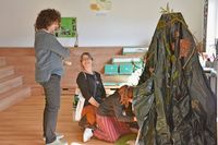 Kinder aus dem Hochschwarzwald schaffen Kunstwerke zum Thema "Die Natur braucht einen Freund"