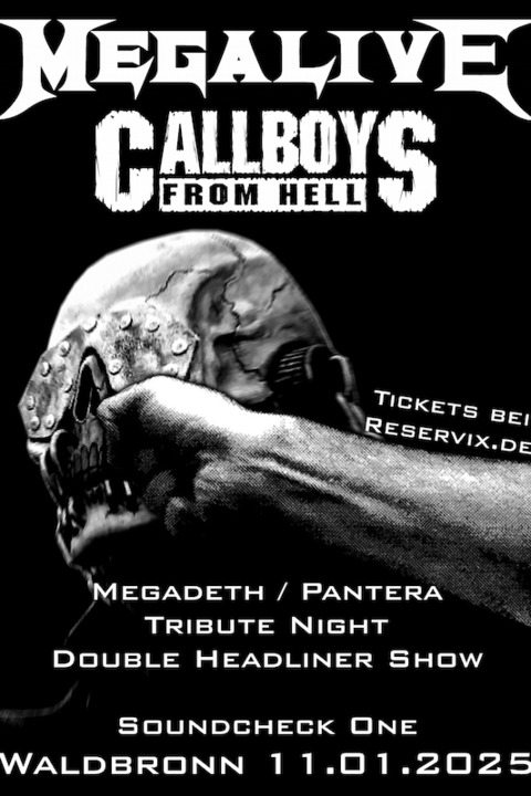 Tribute to Pantera + Megadeth - Waldbronn - 11.01.2025 19:00