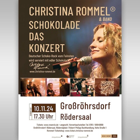 Schokolade - Das Konzert - Grorhrsdorf - 10.11.2024 17:30