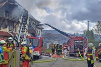 Wohnhausbrand in Rickenbach &#8211; 40 Bewohner in Hotel untergebracht