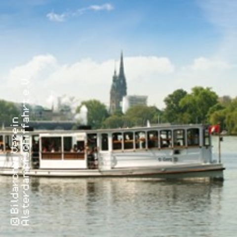 Alster-Rundfahrt mit Rondeelteich - Dampfschiff ST.GEORG - HAMBURG - 23.09.2024 12:45