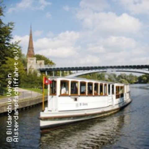 Alster-Kanalfahrt - Dampfschiff ST.GEORG - HAMBURG - 03.10.2024 10:45