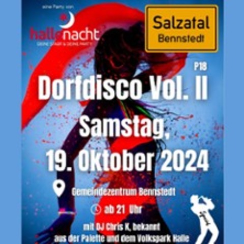 Dorfdisco Vol. II - SALZATAL OT BENNSTEDT - 19.10.2024 21:00