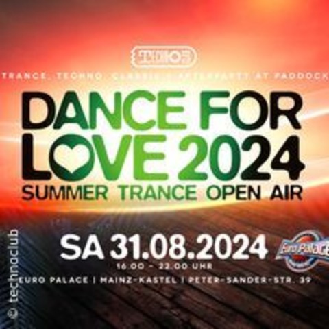 Dance For Love 2024 - MAINZ - KASTEL - 31.08.2024 16:00