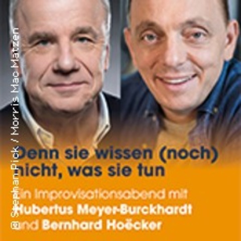 Hubertus Meyer-Burckhardt & Bernhard Hocker - Ein Improvisationsabend - Bremen - 10.12.2024 20:00