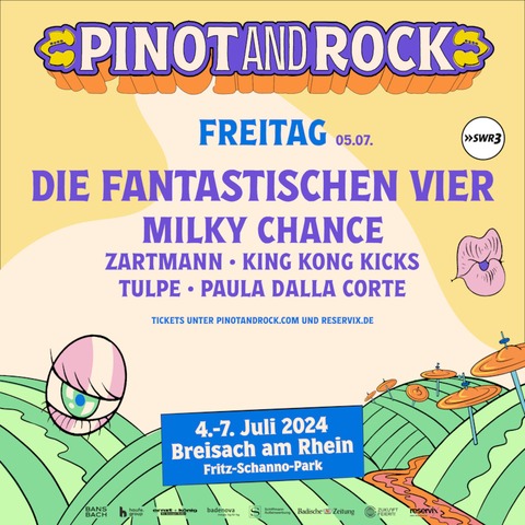 Die Fantastischen Vier bei Pinot and Rock - Breisach - 05.07.2024 15:00