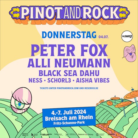 Peter Fox + Alli Neumann bei Pinot and Rock - Breisach - 04.07.2024 15:00