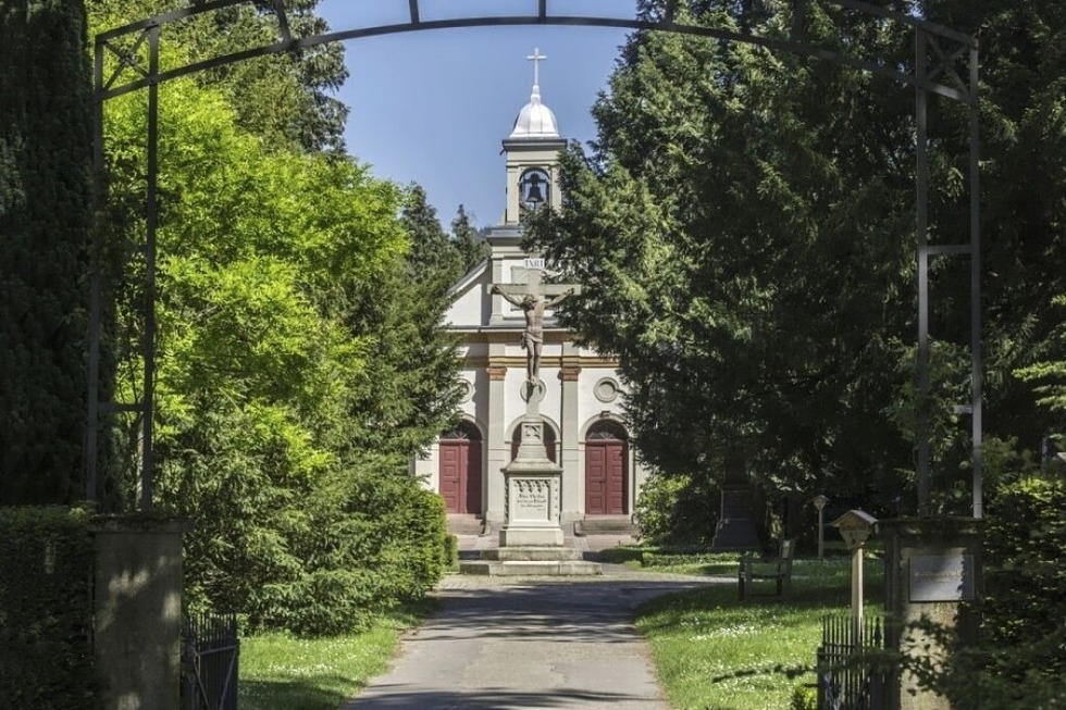 Eine Fhrung auf dem Offenurger Waldbachfriedhof bringt Interessierten das Arboretum nher - Badische Zeitung TICKET
