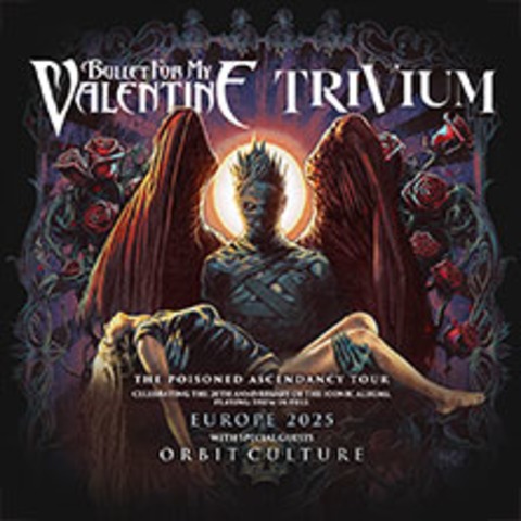 Bullet For My Valentine Tour Package - Bullet For My Valentine + Trivium - FRANKFURT - 15.02.2025 20:00