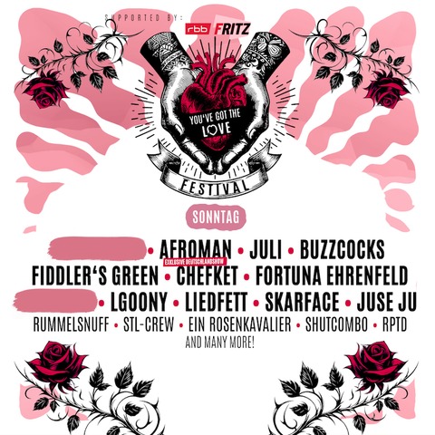 Youve Got The Love Festival 2024 - Tagesticket Samstag - Niedergrsdorf - 25.08.2024 12:00