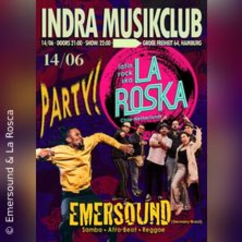 Concert Party - La Roska & Emersound - HAMBURG - 15.11.2024 21:00