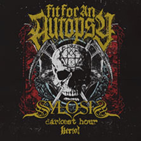 Fit For An Autopsy, Sylosis, Darkest Hour, Heriot - Karlsruhe - 20.12.2024 18:45