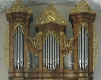 Drei junge Organistinnen bespielen die Orgel von St. Trudpert