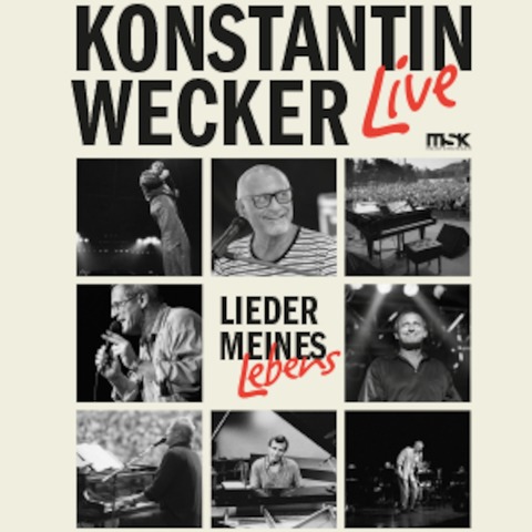 KONSTANTIN WECKER - Lieder meines Lebens-Tour 2024 - Bad Kissingen - 25.09.2024 19:30