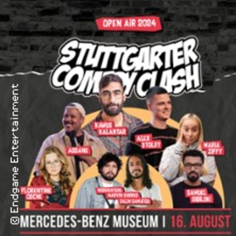 Stuttgarter Comedy Clash - Open-Air 2024 - Stuttgart - 17.08.2024 19:30