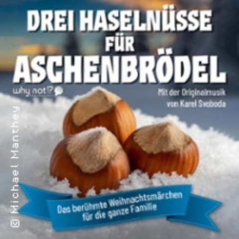 Drei Haselnsse fr Aschenbrdel - Das berhmte Weihnachtsmrchen fr die Familie - BALLENSTEDT - 06.12.2024 17:00