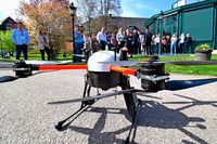 Freiburger Verein "Region der Lebensretter" setzt Drohnen fr den Defibrillator-Transport ein