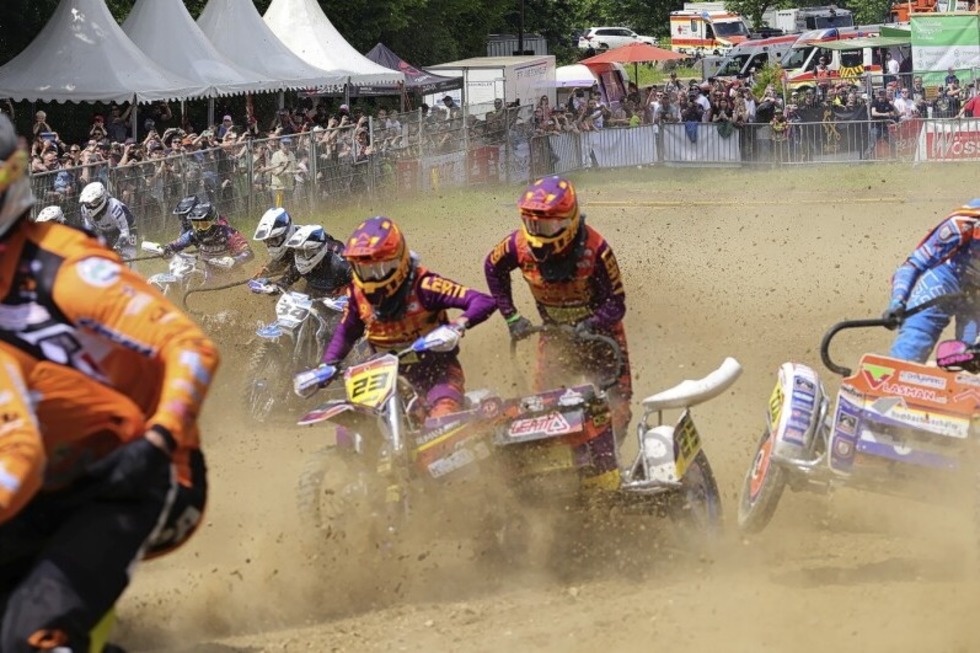 ADAC Motocross Schopfheim auf der Traditionsstecke an der Dosenbacher Landstrae - Badische Zeitung TICKET