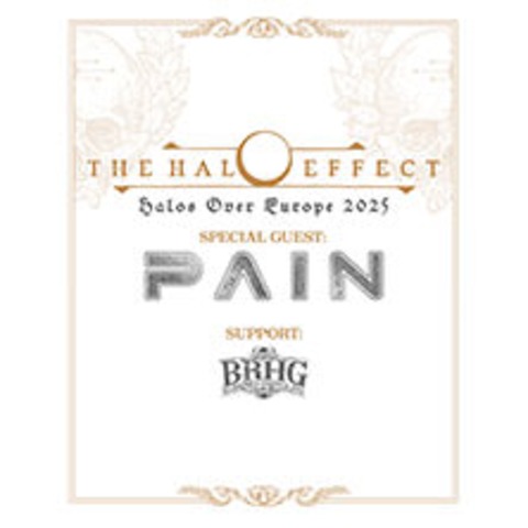 The Halo Effect + Pain + Bloodred Hourglass - BERLIN - 04.02.2025 19:00