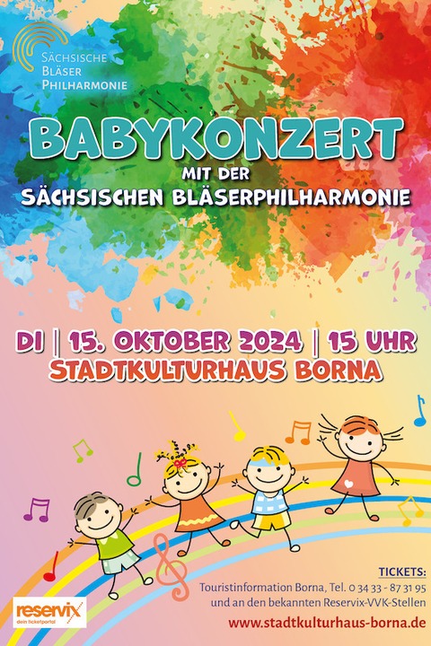 Babykonzert - Schsische Blserphilharmonie - Borna - 15.10.2024 15:00