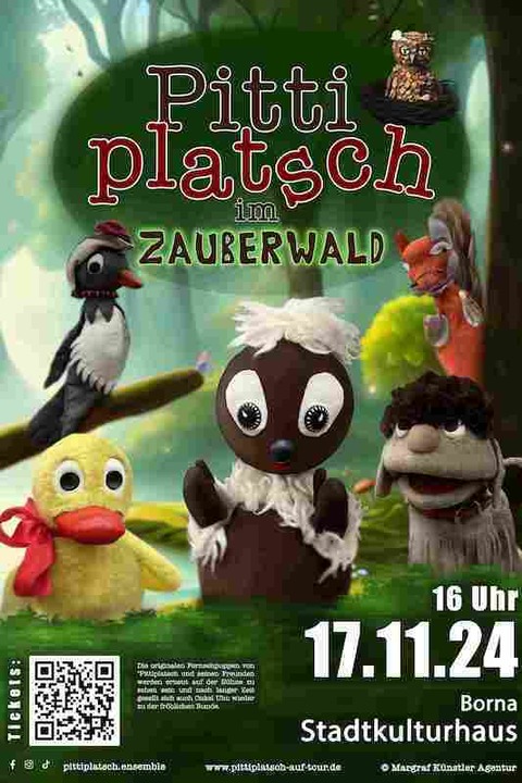 Pittiplatsch - im Zauberwald - Borna - 17.11.2024 16:00