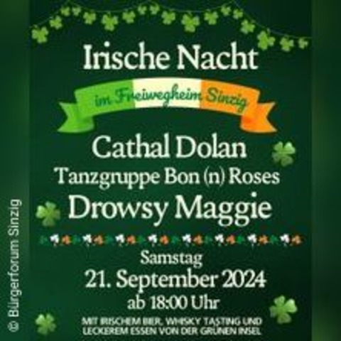 Irische Nacht - SINZIG - 21.09.2024 19:00