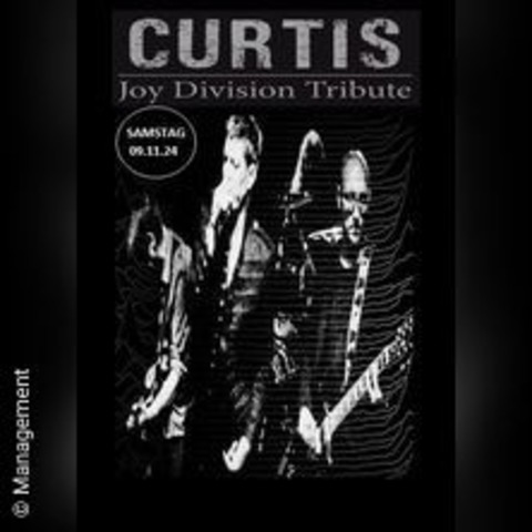 Curtis - Joy Division Tribute Band - BIELEFELD - 09.11.2024 20:00