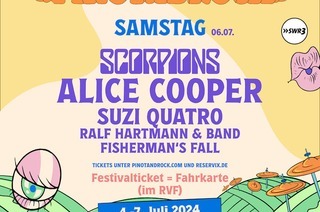 Scorpions + Alice Cooper bei Pinot and Rock, 06.07.2024