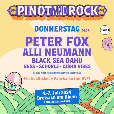 Peter Fox + Alli Neumann bei Pinot and Rock - Breisach - 04.07.2024 15:00