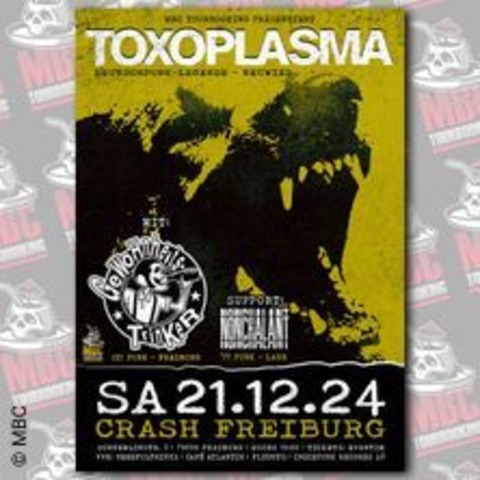 Toxoplasma + Gewohnheitstrinker + Nonchalant - Freiburg - 21.12.2024 19:00