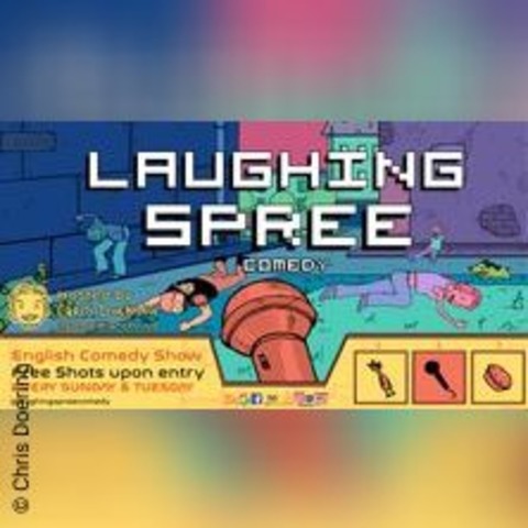 Laughing Spree - English Comedy on a Boat - BERLIN - 31.12.2024 20:00