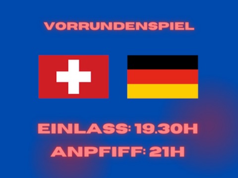 Vorrundenspiel: Schweiz - Deutschland - Heitersheim - 23.06.2024 21:00