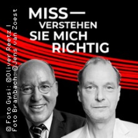 Gregor Gysi & Martin Brambach: Missverstehen Sie mich richtig! - BERLIN - 17.11.2024 14:00