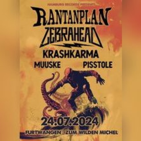 Zebrahead | Rantanplan | Krashkarma - Furtwangen - 24.07.2024 18:00