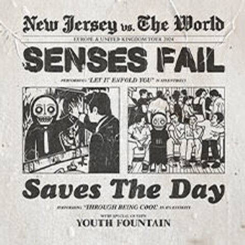 Senses Fail + Saves The Day - Hamburg - 19.09.2024 20:00