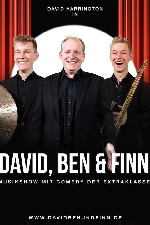 DAVID, BEN UND FINN - Ein unmgliches Trio - Helmstedt - 13.12.2024 20:00