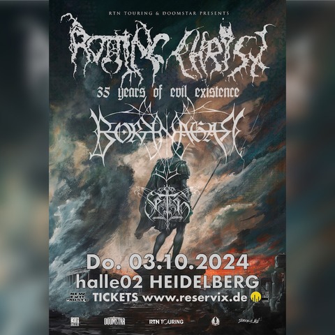 Rotting Christ & Borknagar - Co-Headline EU Tour 2024 + Support: Seth - Heidelberg - 03.10.2024 19:00