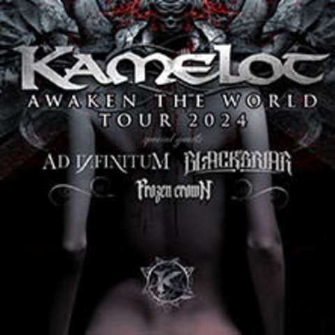 Kamelot- Awaken The World Tour 2024 & Ad Infinitum & Blackbriar & Frozen Crown - BERLIN - 15.10.2024 18:30