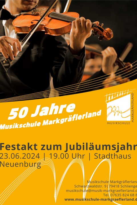 50 Jahre Musikschule Markgrflerland - Neuenburg - 23.06.2024 19:00