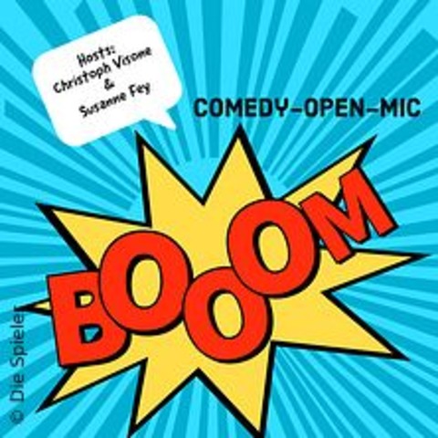 Booom - Comedy Open Mic - DIETZENBACH - 27.09.2024 20:00