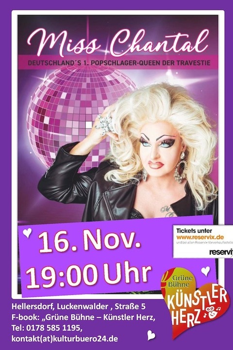 Miss Chantal - Darf ich Bitten - Berlin - 16.11.2024 19:00