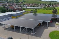 In Auggen produziert ein Parkplatz jetzt Solarstrom &#8211; Breisach und Heitersheim sollen folgen