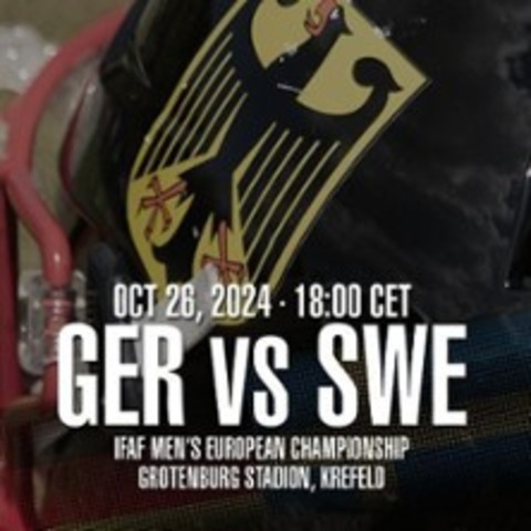 Deutschland gegen Schweden - Herren Nationalmannschaft im American Football - KREFELD - 26.10.2024 18:00