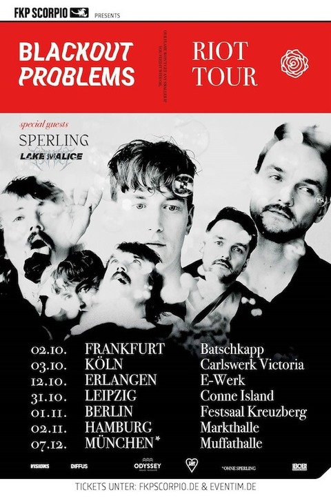 Blackout Problems - special guests: SPERLING und Lake Malice - Erlangen - 12.10.2024 20:00